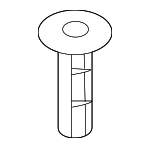 31380978 - Engine: Engine Cover Clip for Volvo Image