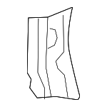 5Q0805078D - Body: Reinforcement for Volkswagen Image