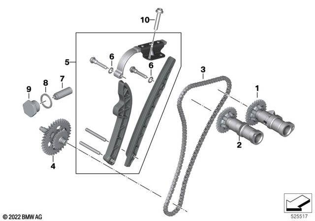 11318562817 - : Timing Chain for BMW-Motorrad Image