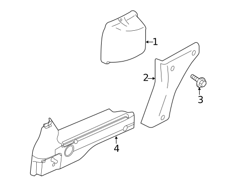 Interior Trim - Side Panel for 2013 Ford Transit Connect #0