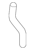 6K121051M - Cooling System: By-Pass Hose for Volkswagen: Arteon, Atlas, Atlas Cross Sport, Golf, Golf Alltrack, Golf R, Golf SportWagen, GTI, Jetta, Tiguan Image