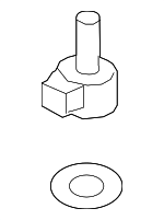 5Q0122291AC - Belts &amp; Cooling: Cooling System Bypass Line Adapter for Volkswagen Image