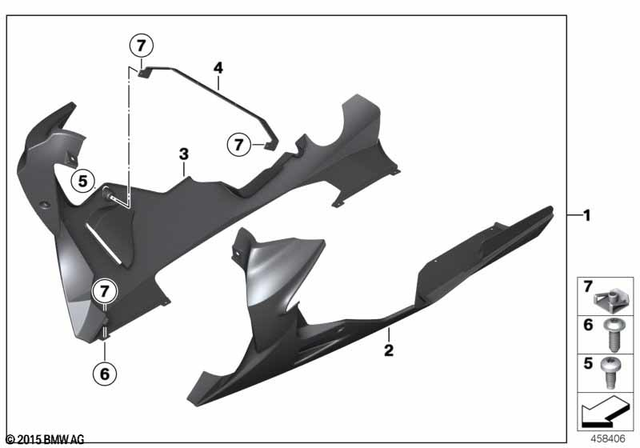 6327651212 - Frame and Mounting Parts: Binding Head Screw - M5X16-A2-80 for BMW-Motorrad Image