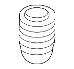 817382V000 - Body: Overslam Bumper for Kia: Carnival, Forte, Forte5, K5, Niro, Niro EV, Optima, Sedona, Soul, Soul EV, Sportage Image