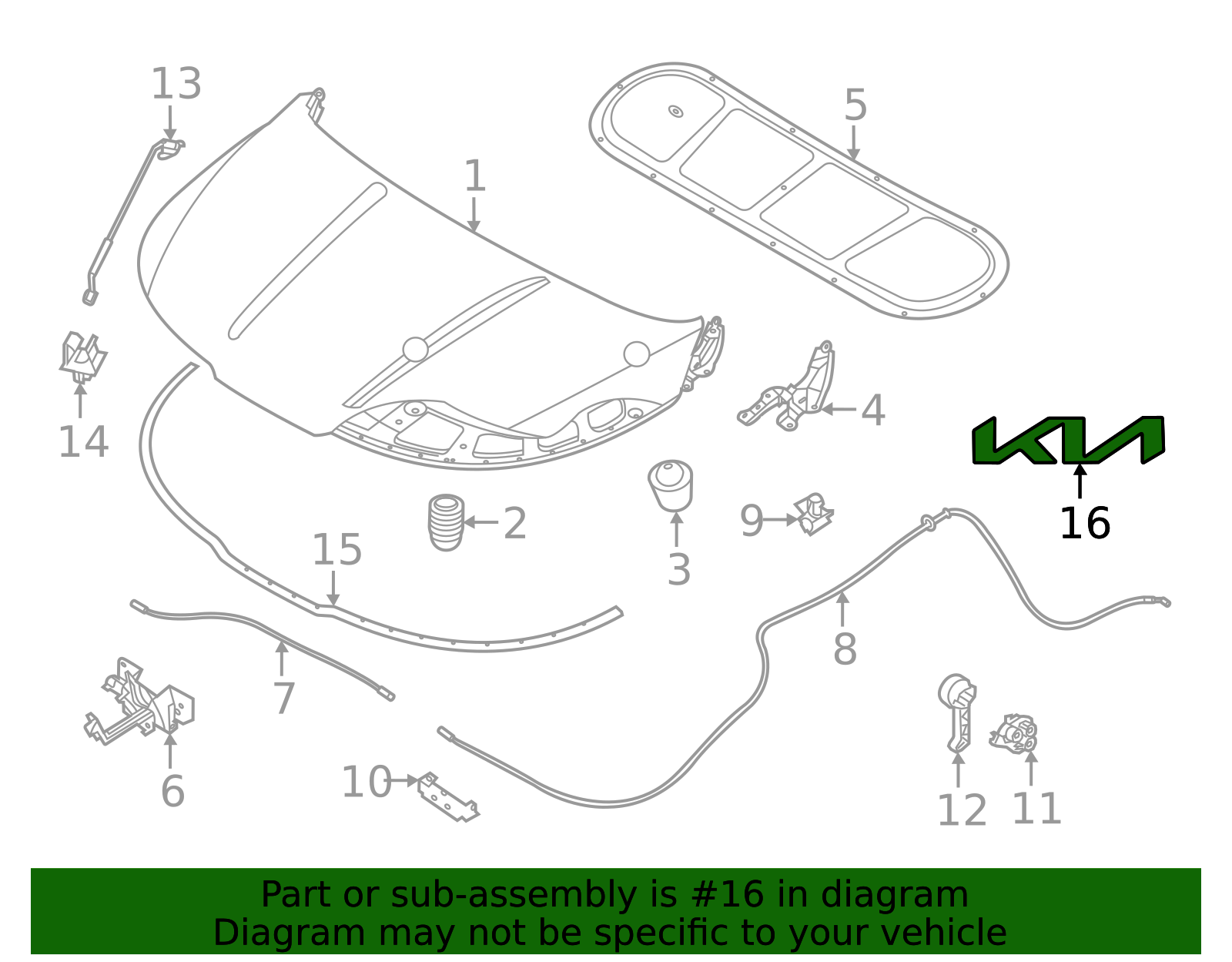 86300-R0500 - Nameplate 2022-2024 Kia Carnival | Kia.Parts Store