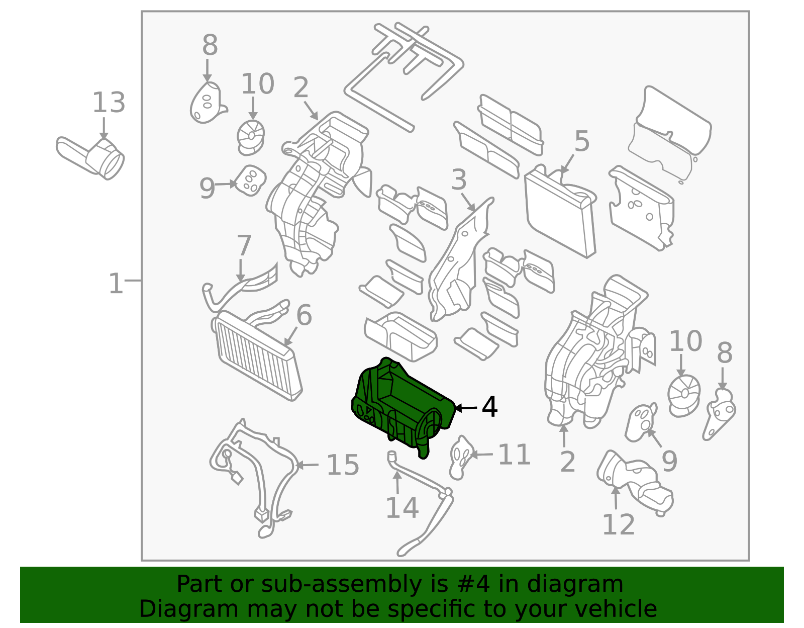 2007-2008 Hyundai Entourage Lower Case 97136-4D000 | MotorMotor