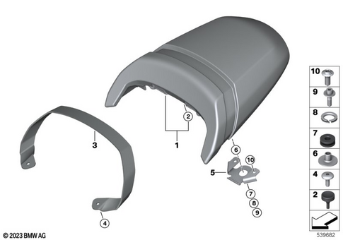 Bench Seat for 2023 BMW-Motorrad R 12 nineT #1