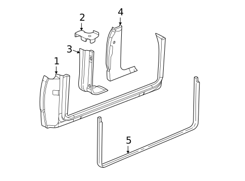 Rear Body & Floor for 2002 Chevrolet Avalanche 1500 #0