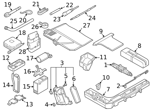 Jack & Components for 2025 Audi A4 allroad #16