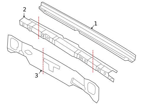 Rear Body for 2001 Audi Allroad Quattro #0