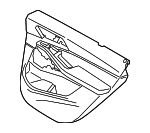 51425A61F34 - : Door Trim Panel for BMW: X5 Image