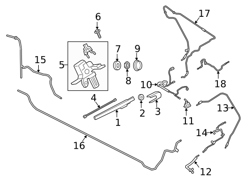 Wiper & Washer Components for 2018 Lincoln Navigator #1