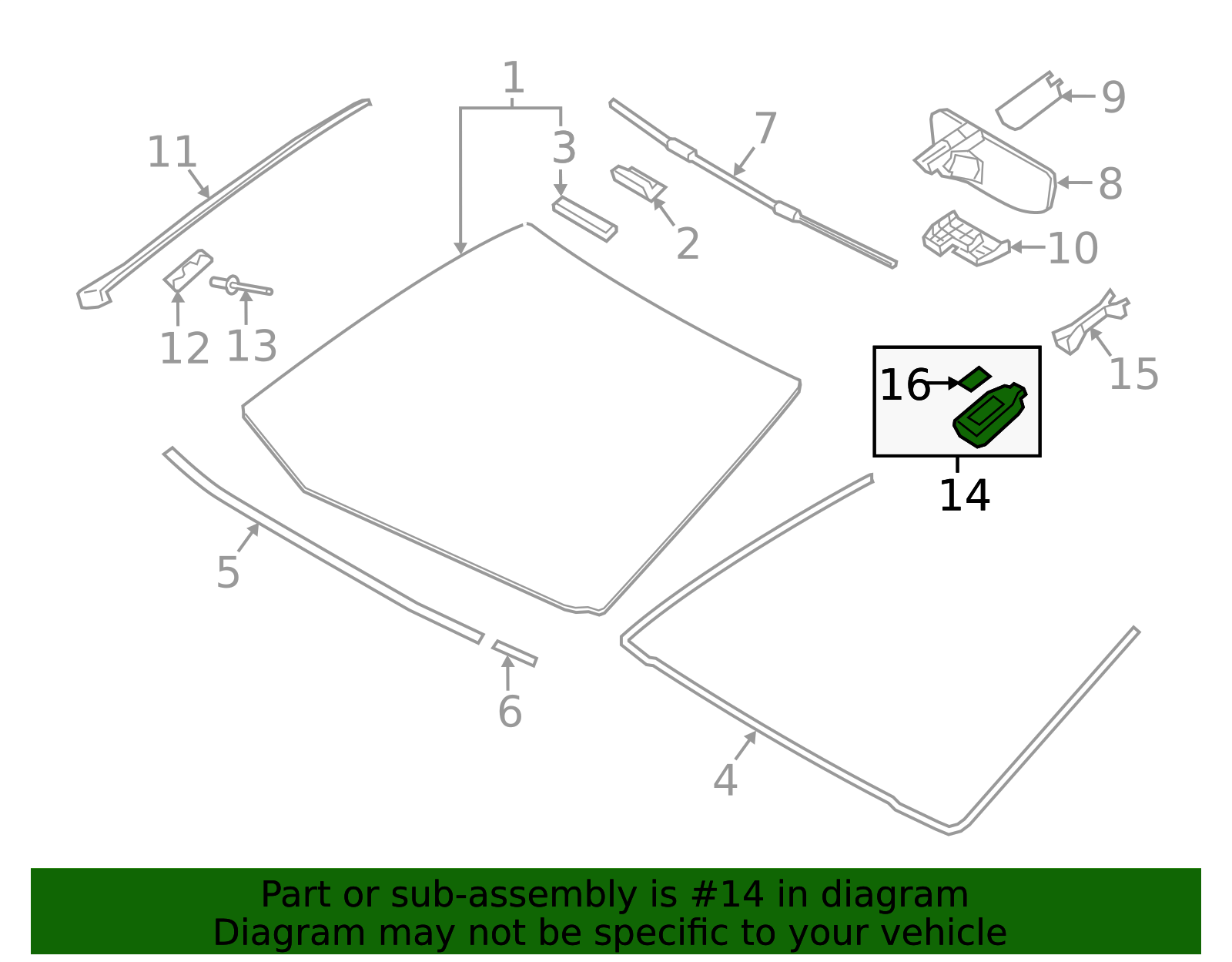 2013-2025 Lexus Rain Sensor 89941-52010 | OEM Parts Online