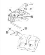 PV571T1AB - Interior Trim: Rear Inner Seat Belt for Mopar Image