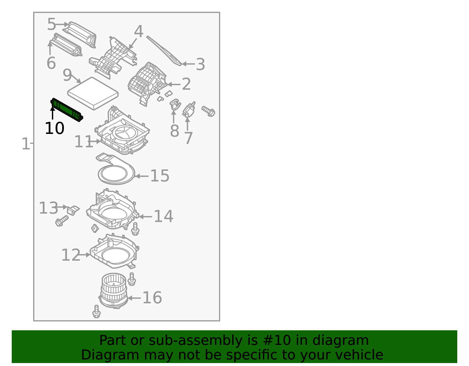 2021-2026 Hyundai Filter Cover 97129-AA000 | MotorMotor