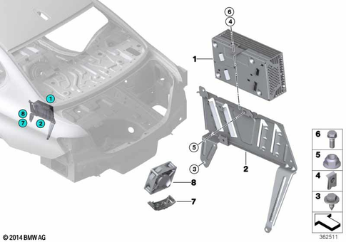 Amplifier for 2013 BMW X5 40eX #0