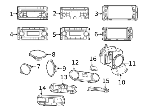 Sound System for 2011 Dodge Caliber #0