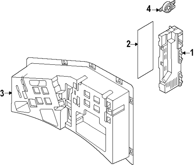4KE959107B - : Control Module for Volkswagen: ID. Buzz Image