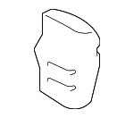 T4A8318 - Body: Wheelhouse Liner Pad for Jaguar: F-Pace Image