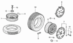 44729S5AA01 - Chassis: WEIGHT, BALANCE (35G) (PLOMBCO) for Honda Image