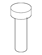 1K0713229 - Body: Pin for Volkswagen: Eos, GTI, Jetta, R32, Rabbit Image