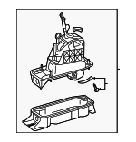 5K1713025BK - : Gear Shift Assembly for Volkswagen: Eos Image