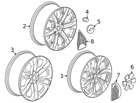 Wheels for 2025 Chevrolet Blazer EV #0
