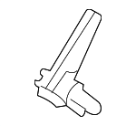 72216AN00A - : HVAC Re-Circulation Door Actuator Lever for Subaru: Crosstrek, Legacy, Outback Image