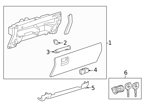 Instrument Panel for 2019 Toyota Tundra #2