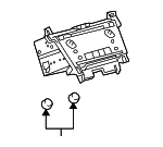 8612075060 - Body: AM/FM CD for Lexus: HS250h Image