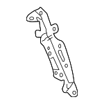 8621175030 - Body: AM/FM CD Bracket for Lexus: HS250h Image