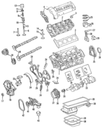 1190101830 - : Valve Cover for Mercedes-Benz Image