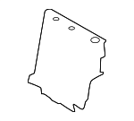 7169760140 - Body: Seat Back Frame Insulator for Toyota Image