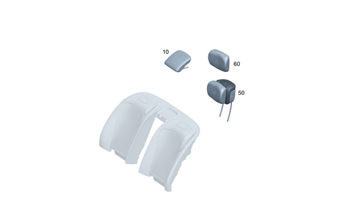 Head Restraint for 2025 Mercedes-Benz Maybach EQS 680 SUV #0