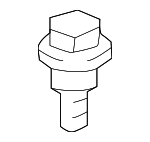 9010906375 - Body: Upper Grille Bolt for Lexus: CT200h, IS250, IS350, LX570, NX200t, NX300h Image