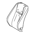 7155153210 - Body: Seat Back Pad for Lexus: IS300, IS350, IS500 Image