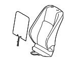 7107353J40C4 - Body: Seat Back Cover for Lexus: IS300, IS350, IS500 Image