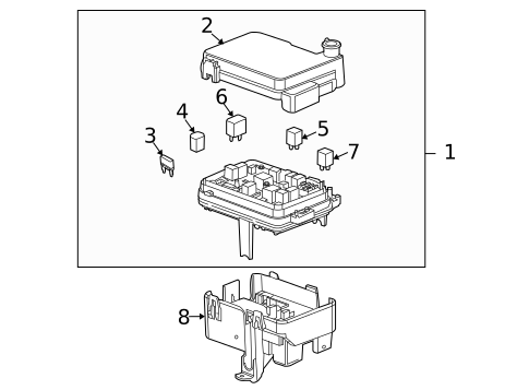 Flasher Units, Fuses, & Circuit Breakers for 2011 GMC Terrain #0