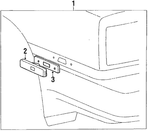 Side Marker Lamps for 1986 Toyota Supra #1