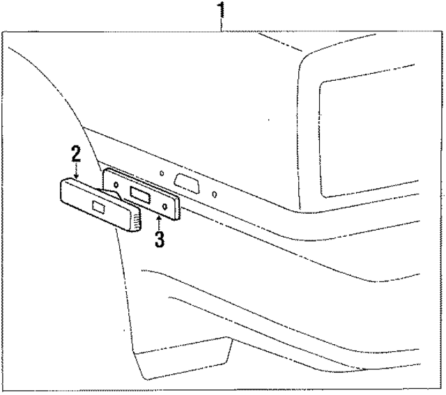8175014060 - Electrical: Marker Lamp Assembly for Toyota Image