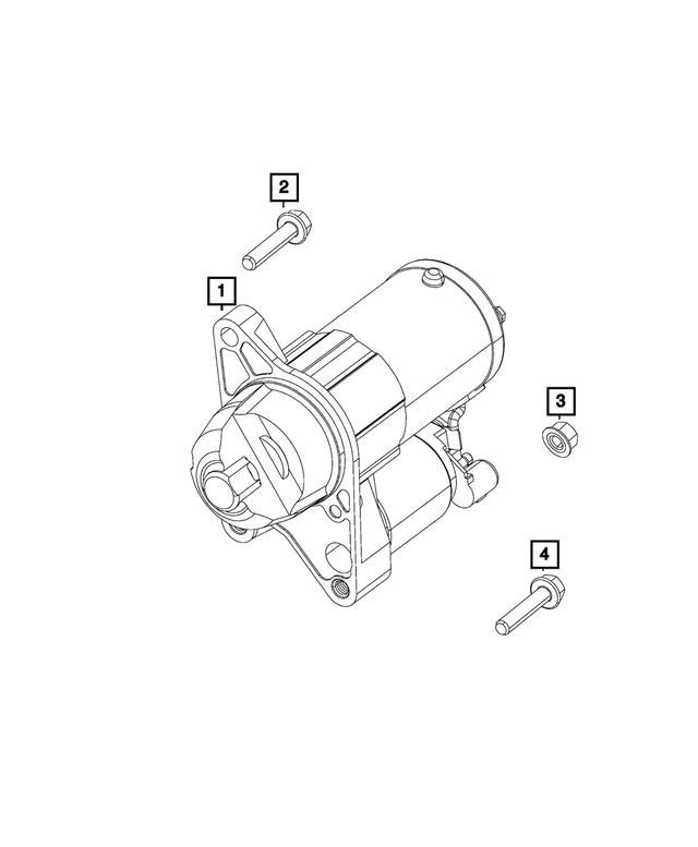 R6029783AC - Electrical: Engine Starter, Remanufactured for Mopar Image image