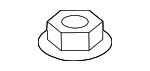 9017908184 - Body: Mount Bracket Nut for Toyota Image