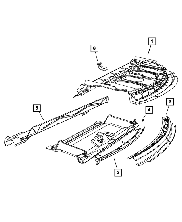 5065274AA - Body Sheet Metal Except Doors: Tether Bracket for Mopar Image image
