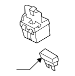 BBM567S9X - : Fuse Holder for Mazda: 3 Image
