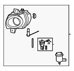 99763107103 - : Fog Lamp Assembly for Porsche: 911 Image