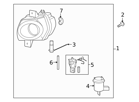 Fog Lamps for 2007 Porsche 911 #0