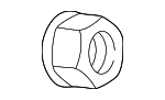 MU431503 - Steering: Steering Wheel Nut for Mitsubishi Image