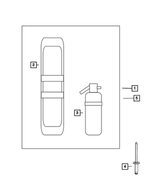 55352852AA - Wheels: Tool Set for Mopar Image