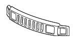 15834195 - Body: Grille Assembly for Hummer: H3, H3T Image