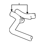 4578937AC - : Exhaust Pipe And Converter, Left Side for Mopar Image
